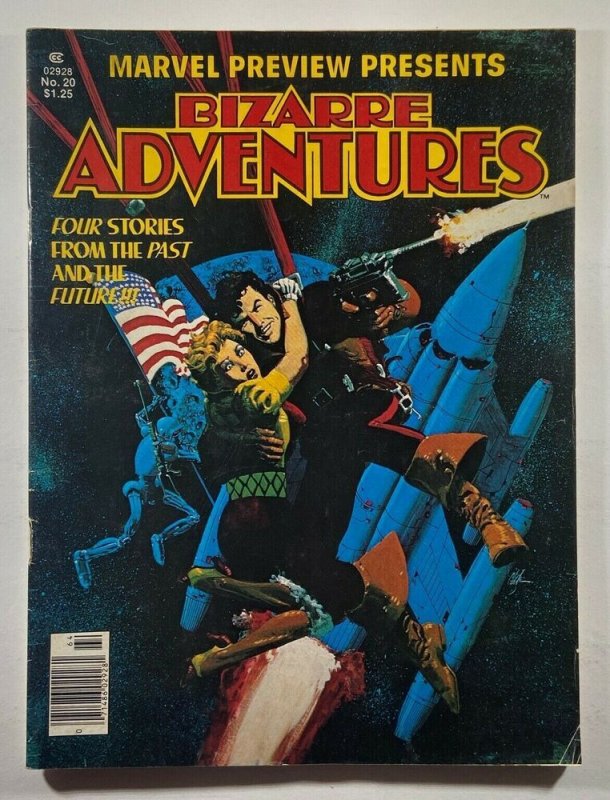 Marvel Preview #20 Bizarre Adventures 1980 Marvel Magazine