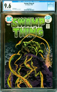 Swamp Thing #8 CGC Graded 9.6