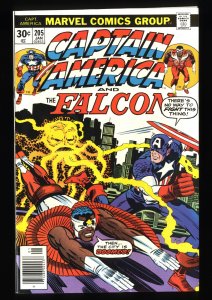 Captain America #205 VF+ 8.5