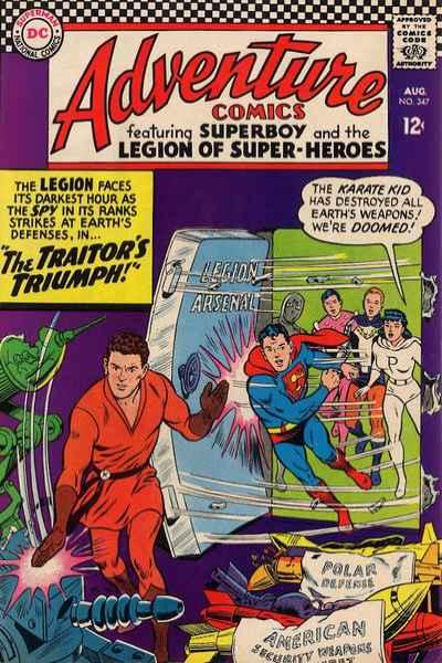 Adventure Comics (1938 series) #347, VG+ (Stock photo)