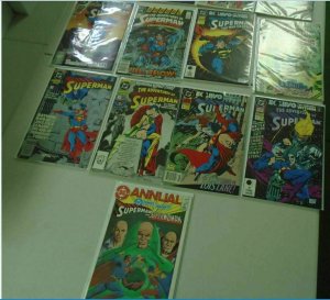 Superman Annual Comic Lot 35 different books average 8.0 VF (years vary)