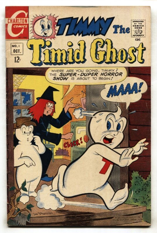 Timmy The Timid Ghost #1 --1967--1st issue--Charlton--comic book