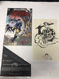 Spyke (1993) # 1 (VF) Variant • Epic Comics • Signed Baron • Reinhold • Lessman
