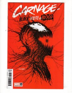 Carnage: Black, White & Blood #1 Patrick Gleason Webhead Cover (2021)  / ID#939
