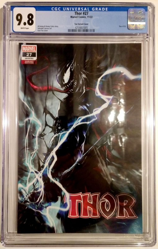 Thor #27 Tao Cover (CGC 9.8, 2022)