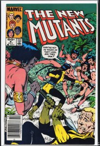 The New Mutants #8 (1983) New Mutants [Key Issue]