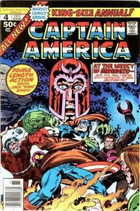 Captain America (1968 series) Annual #4, Fine- (Stock photo)