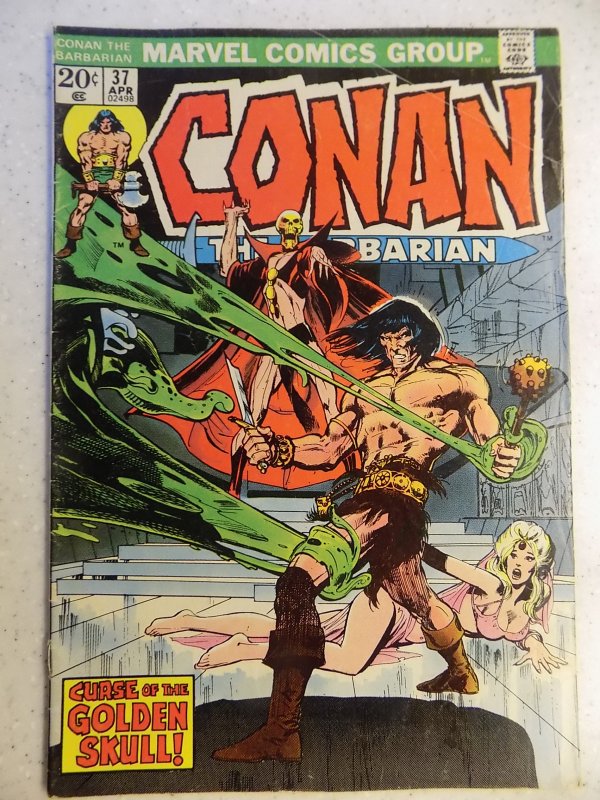 CONAN THE BARBARIAN # 37 MISSING VALUE STAMP