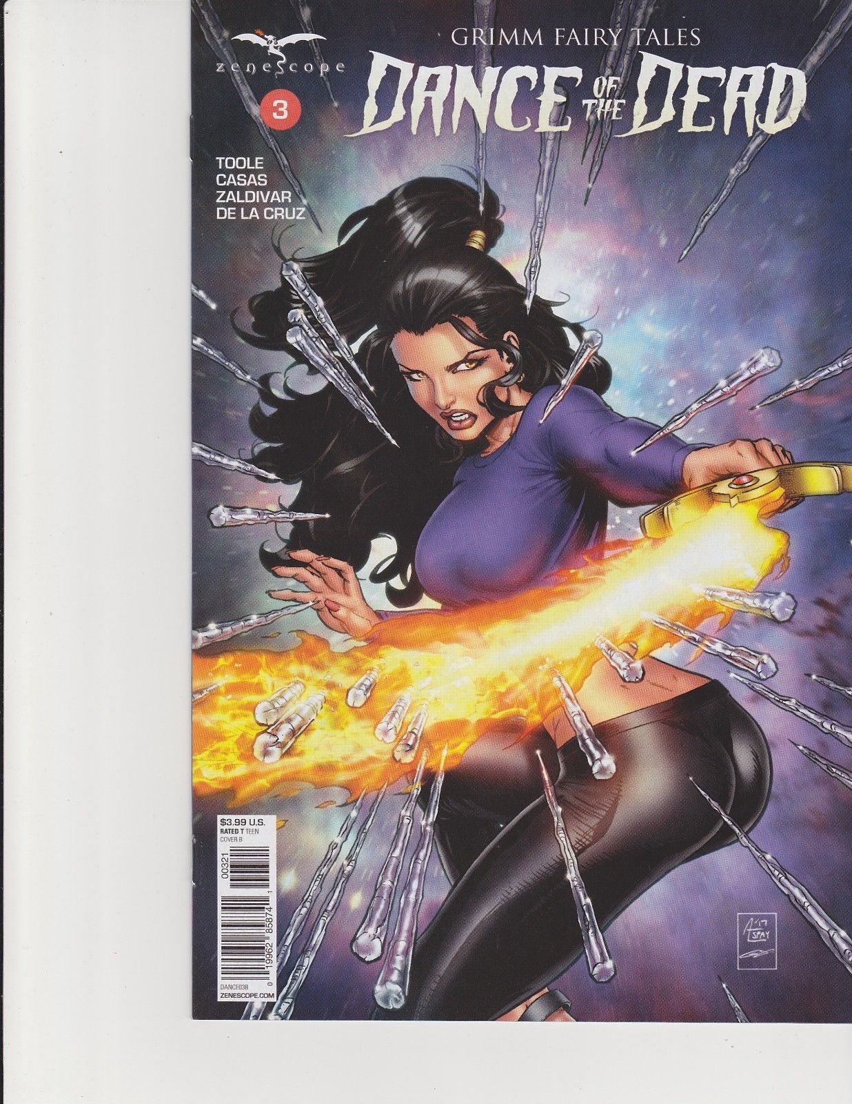 Dance Of The Dead 3 Cover B Zenescope Comic Gft Nm Spay Hipcomic