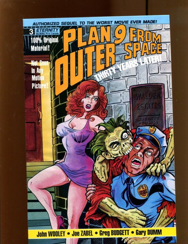 Plan 9 From Outer Space: TYL #1,2,3 - THREE PIECE LOT! (7.0/7.5) 1991
