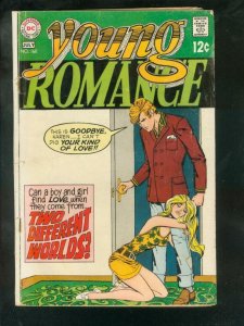 YOUNG ROMANCE #160 1969-DC ROMANCE- G/VG