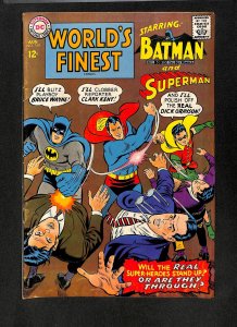 World's Finest Comics #168 Batman Superman!