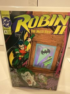 Robin II: Joker’s Wild #4  1991  Eduardo Baretto Hologram Cover