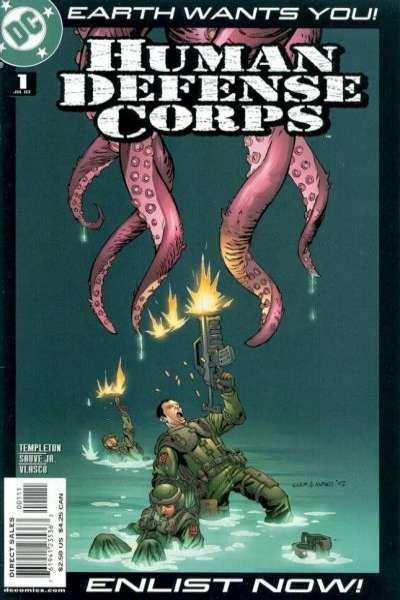 Human Defense Corps #1, VF- (Stock photo)