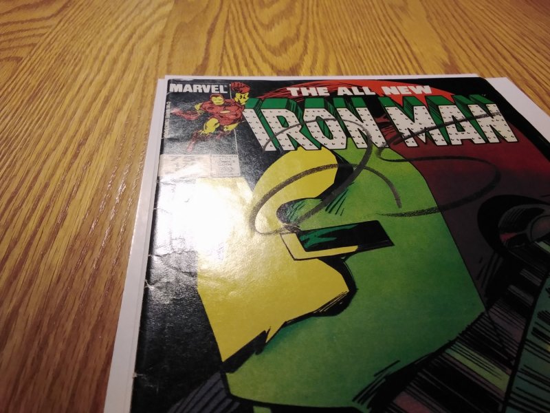 Iron Man #179 CPV Newsstand (1984)