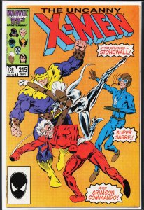 The Uncanny X-Men #215 (1987) X-Men