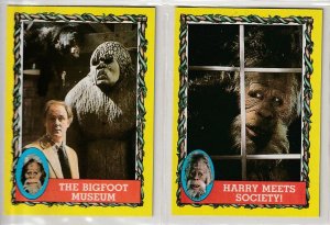 Harry and The Hendersons Trading cards (Topps, 1987)
