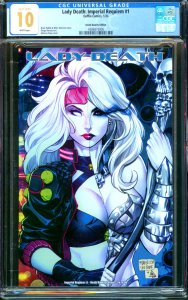 Lady Death Imperial Requiem #1 Marissa Pope Death Duality Coffin Ltd /50 CGC 10