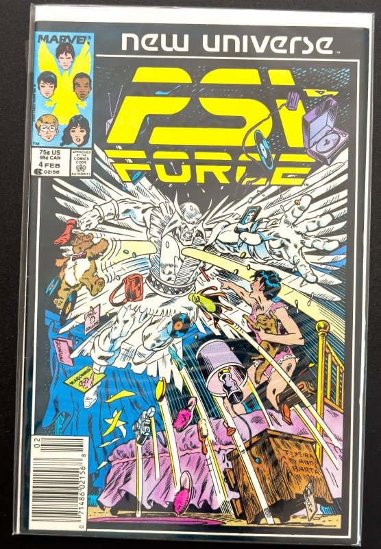 Psi-Force #1-7 [Lot of 7 Bks] (1986) VF+