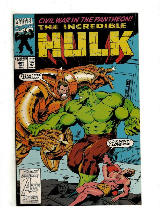 12 Incredible Hulk Marvel Comics 401 402 403 404 405 406 417 418 419 420 + RB1 