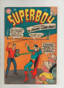 Superboy #122 - Kryptonite Cover - (Grade 4.0) 1965