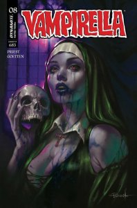 Vampirella #8 Cover N Lucio Parrillo Ultraviolet Var