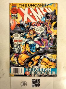 Uncanny X-Men #344 Marvel Comic Book 27 TJ56