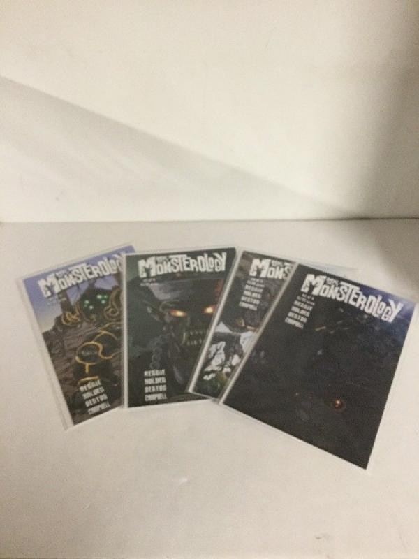 Dept. Of Monsterology 1-4 Lot Set Run Nm Near Mint Renegade Arts