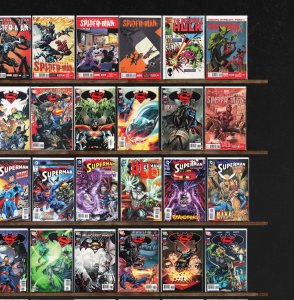 Huge Lot 150+ Comics with Superman / Batman, Superman & More!