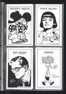 Newspaper Comic Strip Character Exhibit Card Set 1949-40 card set-King of the... 