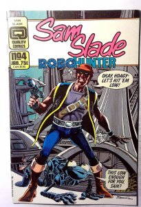 Sam Slade Robohunter #4 (1987) Quality Comics 1st Print Comic Book