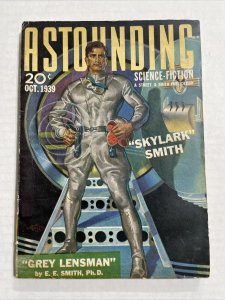 Astounding Science Fiction Pulp October 1939 Volume 24 #2 VG-