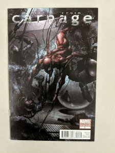 Carnage #2 (Marvel 2011) 2nd Print - 1st Tanis Nieves as Carnage RARE HTF (9.0) 