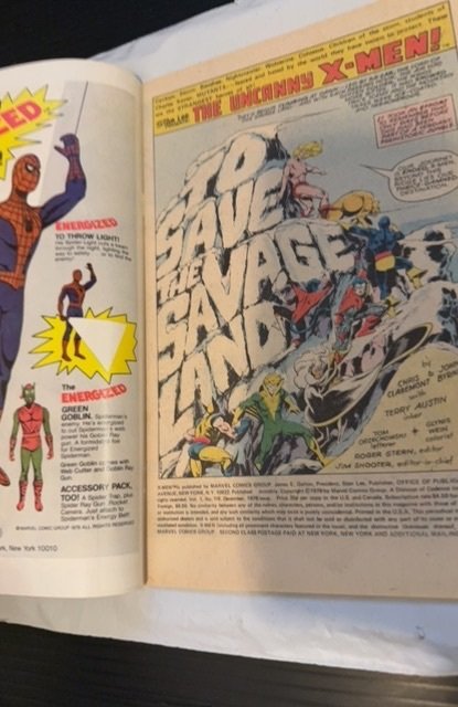 The X-Men #116 (1978)to save a savage land