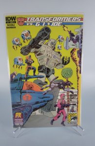 The Transformers vs. G.I. Joe #1 Diamond Previews Cover (2014)