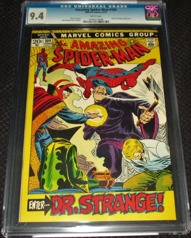 The Amazing Spider-Man #109 (1972) CGC 9.4