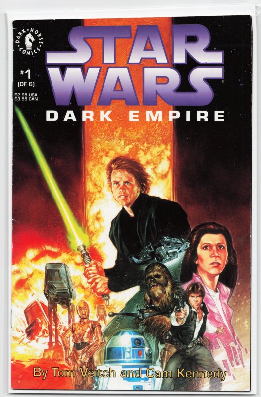 Star Wars: Dark Empire #1 (1991) Star Wars