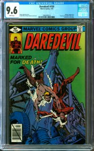 Daredevil #159 CGC Graded 9.6 Bullseye Appearance