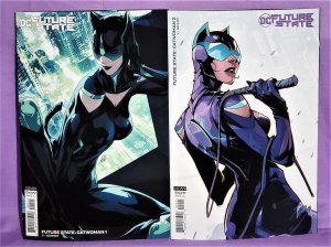 Future State CATWOMAN #1 - 2 Artgerm and Habchi Variant Covers (DC 2021)