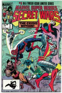 MARVEL SUPER HEROES SECRET WARS#3 VF/NM 1984 MARVEL COMICS 