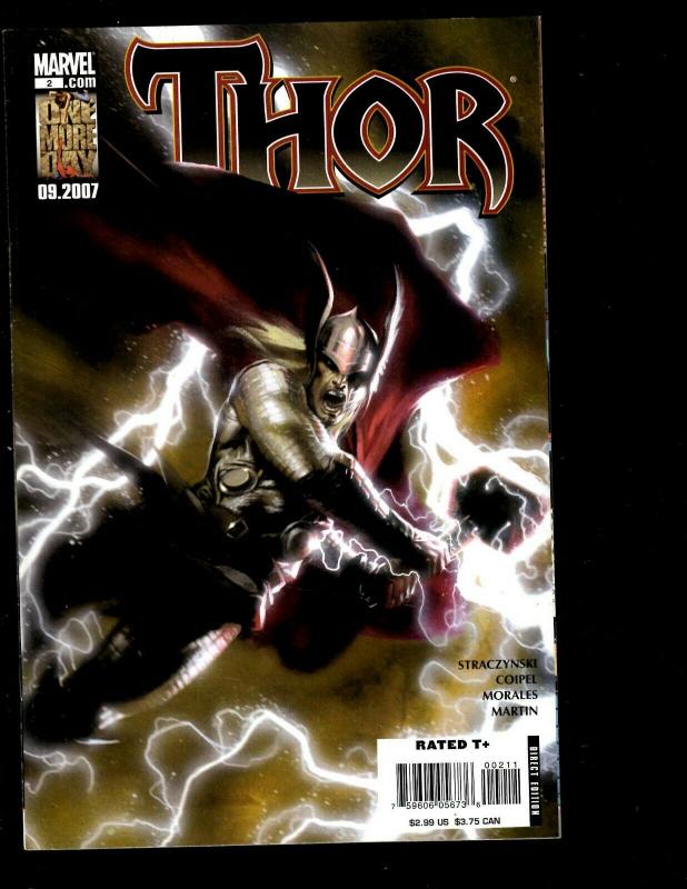Lot of 10 Thor Marvel Comic Books 1 2 3 4 5 6 7 8 9 10 11 12 Spider-Man SM11