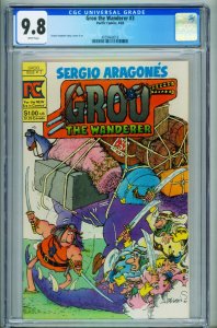 GROO #3 CGC 9.8-1983-comic book-ARAGONES 4039468018