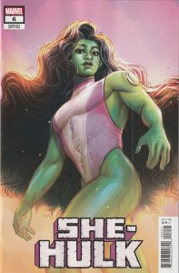 She-Hulk # 6 Edge Variant Cover NM Marvel [K2}