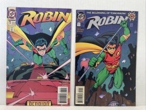 Robin #0 1 2 3 4 5 6 7 8 & 9 Lot Of 10 1993 -94 Series 