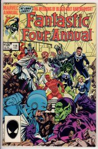 Fantastic Four Annual #18 Direct Edition (1984) 7.5 VF-