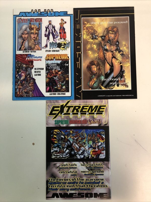 Awesome Kaboom (1999) Complete Mini Set # 1-3 (VF/NM)