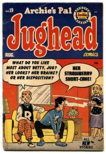 Archie's Pal Jughead #19 1953- Strawberry Shortcake VG-