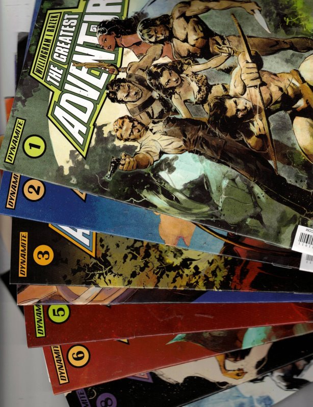 The Greatest Adventure #1-9 2017 EDGAR RICE BURROUGHS! PRICE DROP! VF/NM to NM-