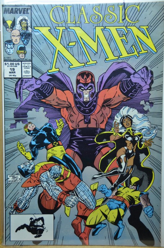 Classic X-Men #19 (1988) Arthur Adams Cover !!!