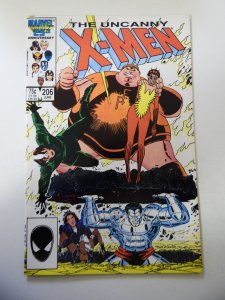 The Uncanny X-Men #206 (1986) VF Condition